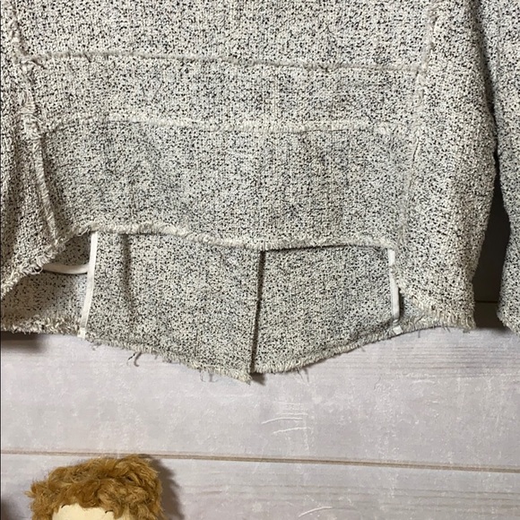 Loft; Gray Speckled Blazer; Jacket; Top; 12 - Picture 4 of 8